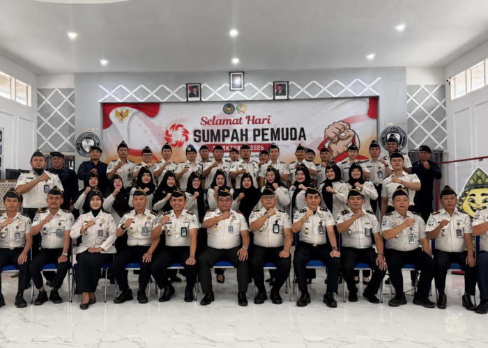 Lapas Lubuk Linggau Peringati Hari Sumpah Pemuda ke-98, Perkuat Semangat Persatuan dan Nasionalisme