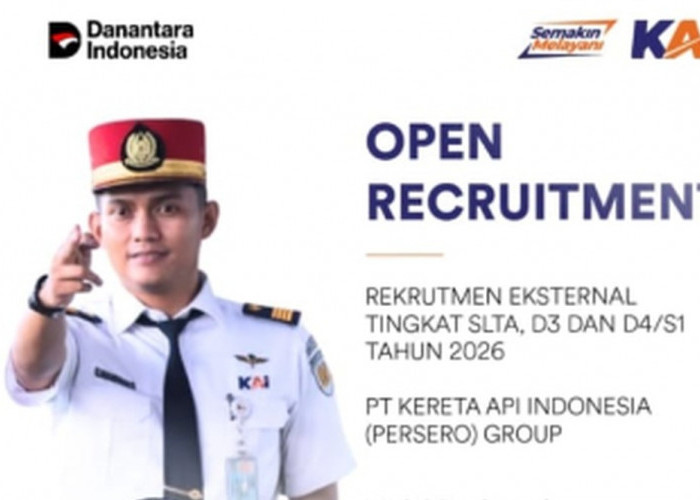 Tahapan Rekrutmen KAI September 2026, Ini Langkah Usai Mendaftar