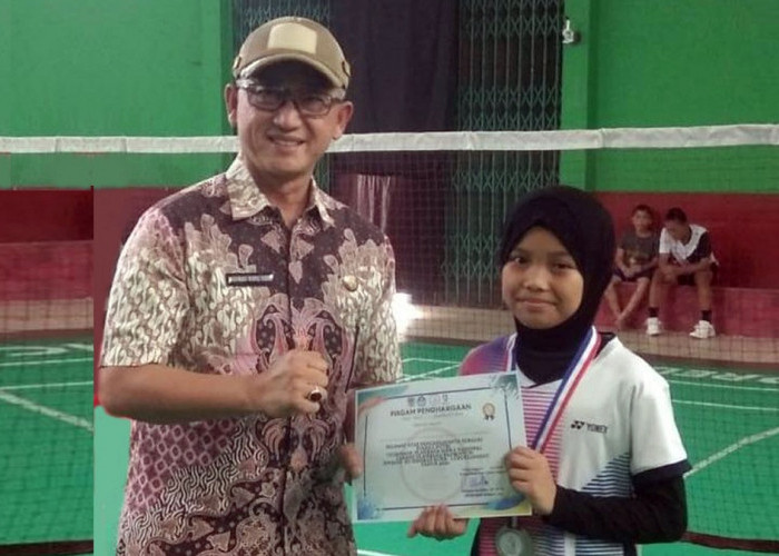Prestasi Membanggakan! Ashilah Putri Harva Karimah Raih Juara 2 Bulutangkis O2SN Lubuk Linggau 2026