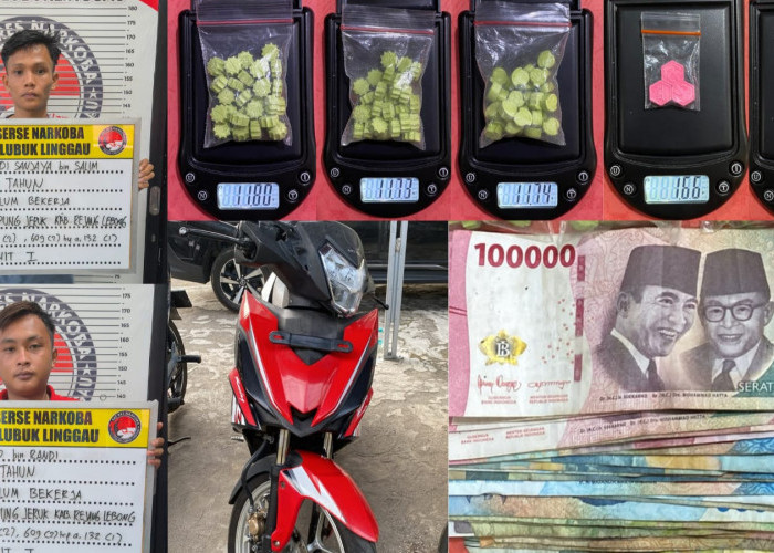 Polres Lubuk Linggau Gagalkan Peredaran 98 Butir Ekstasi dari Bengkulu 