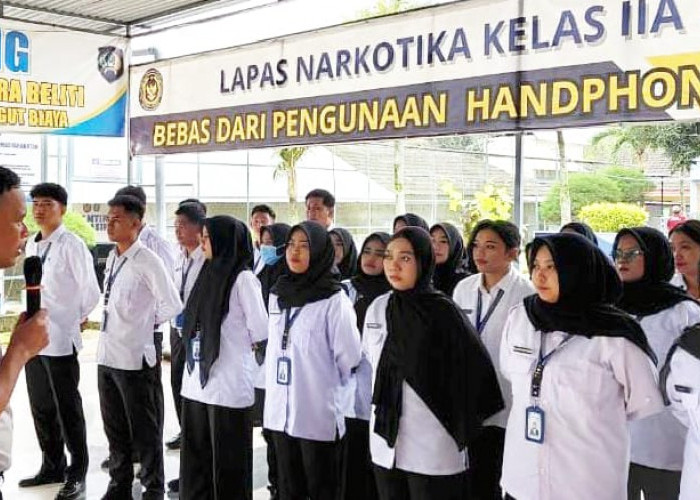 Penguatan Tugas dan Etika Kerja, Ka.KPLP Berikan Pembekalan kepada Peserta Magang Lapas Narkotika Muara Beliti
