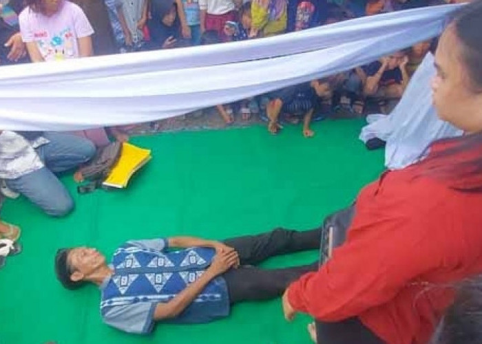 Pria Palembang Sudah 1 Tahun Wajib Lapor di Polda Sumsel, Begini Isi Sumpah Pocongnya