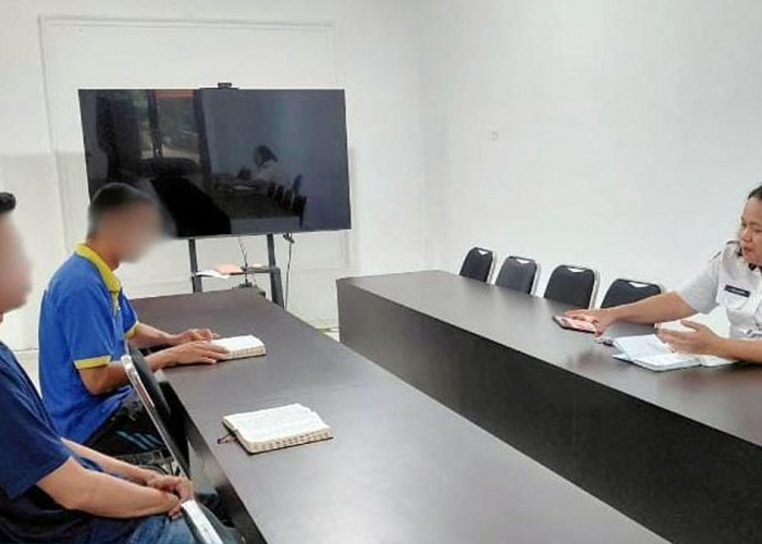 Lapas Narkotika Muara Beliti Gelar Pembinaan Kerohanian Kristen, Perkuat Iman dan Karakter Warga Binaan
