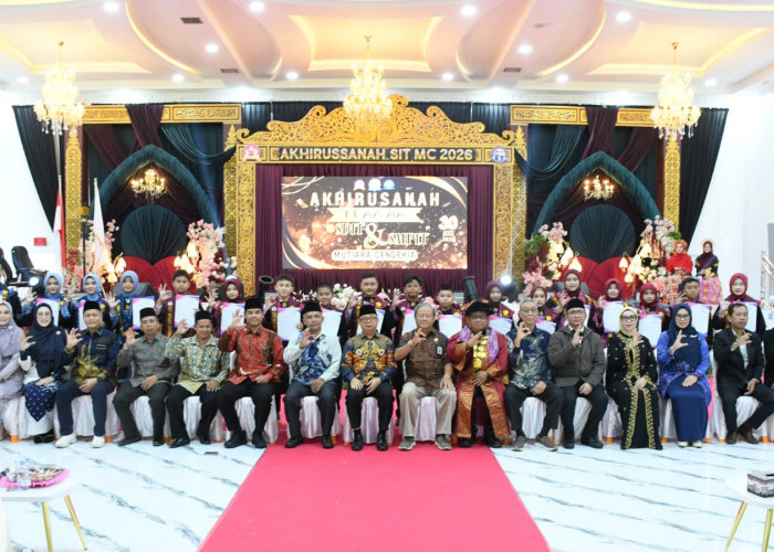 182 Siswa SDIT dan SMPIT Mutiara Cendekia Lubuk Linggau Resmi Diwisuda, Ini Pesan Direktur Pendidikan