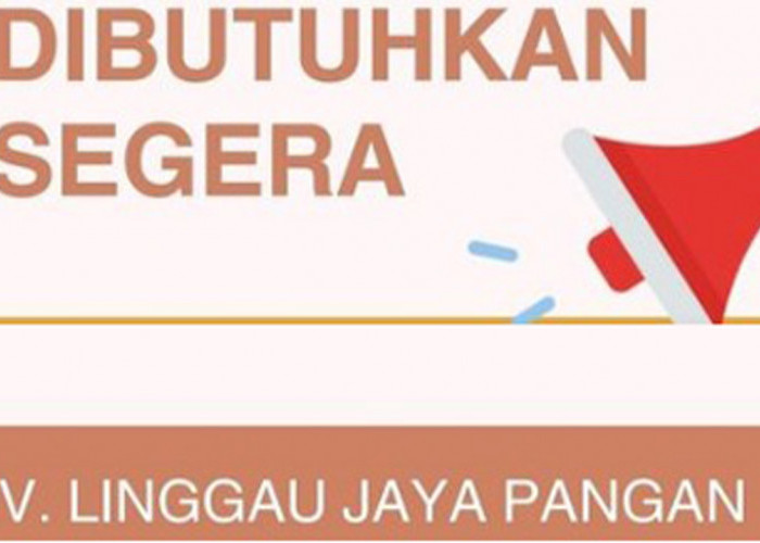 Info Lowongan Kerja di CV Linggau Jaya Pangan Lubuk Linggau, Posisi Menjanjikan, Ini Syarat dan Ketentuannya