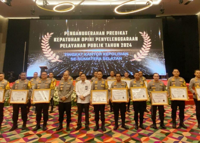 Polres Muratara dan OKU Selatan Dapat Kategori Kuning Penyelenggaraan Pelayanan Publik 2024