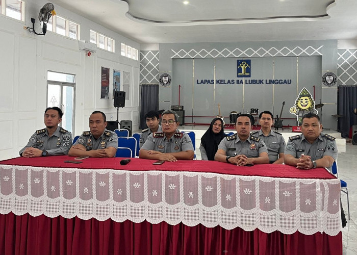 Lapas Lubuk Linggau Ikuti Zoom Sosialisasi Permenimipas dan Persiapan Lomba Dapur Sehat