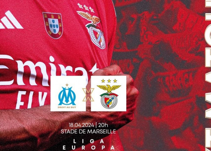 Prediksi Marseille vs Benfica, Europa League, Jumat 19 April 2024, Kick Off 02.00 WIB