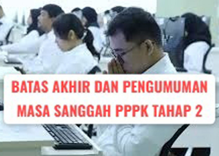 PPPK Tahap 2, Jadwal Batas Akhir Masa Sanggah dan Pengumuman Hasilnya