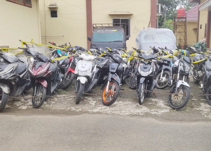 Balap Liar, Polres Musi Rawas Amankan 40 Motor di Tugumulyo, Kapolres: Melanggar Hukum dan Membahayakan