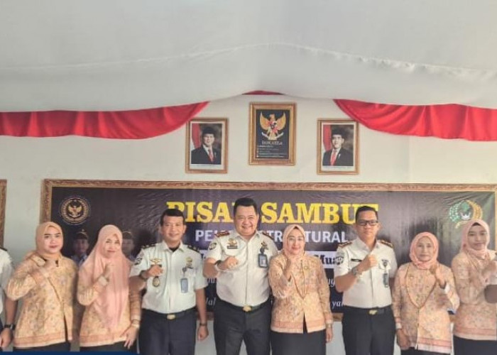 Pisah Sambut Pejabat Struktural, Lapas Narkotika Muara Beliti Lepas Pejabat Lama dan Sambut Pejabat Baru