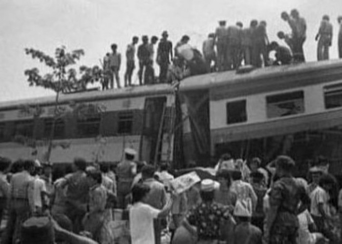 Hari ini Mengenang 36 Tahun Tragedi Bintaro 19 Oktober 1987, Kecelakaan Kereta Api Terbesar di Indonesia