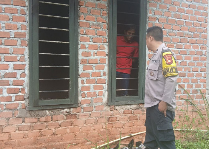 Rumah Warga Lubuk Linggau Dibakar Suami Sambung, Polisi Lakukan Penyelidikan