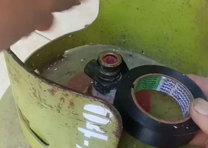 Cukup Pakai Isolasi, Gas LPG Bocor Bisa Diatasi, Tidak Perlu Ganti Karet Seal