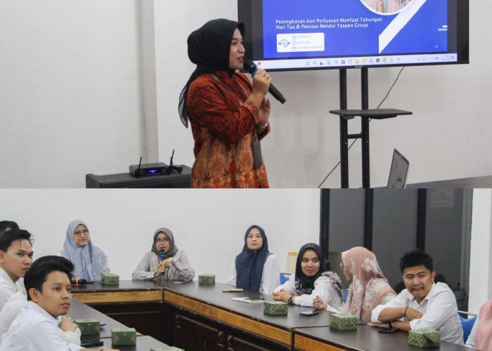 Kantor Pertanahan Musi Rawas Ikuti Sosialisasi dari Taspen Lubuk Linggau