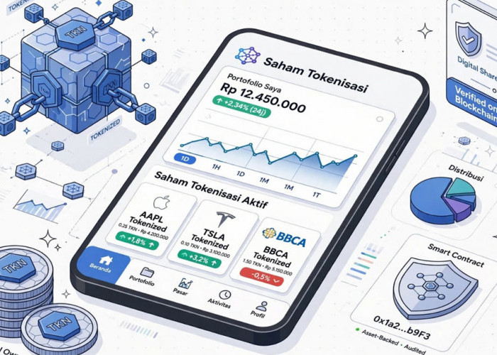 Inilah Aplikasi Tokenisasi Saham Luar Negeri