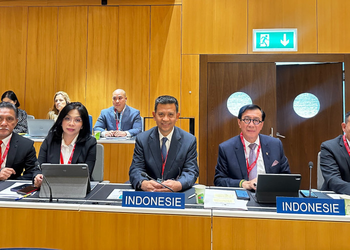 Menkumham Pimpin Delegasi RI dalam Konferensi Diplomatik di WIPO Jenewa,