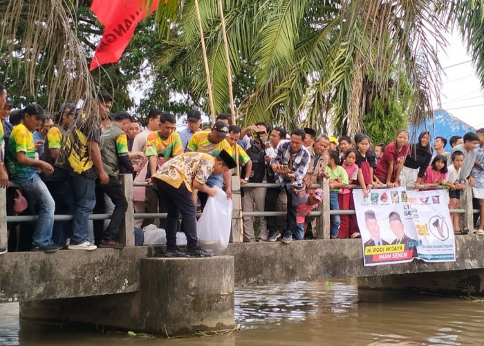 ROIS Tebar Ribuan Ikan, Jaga Ekosistem Lingkungan dan Tingkatkan Kesejahteraan Masyarakat