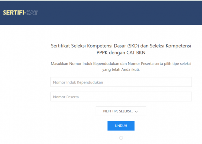 Sertifikat PPPK 2024, Ini Link dan Cara Download Serta Fungsinya