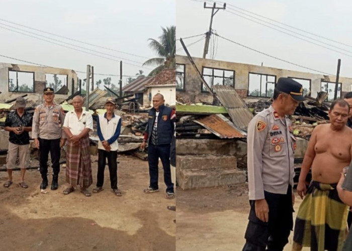 Gedung MI Al-Madani di Muratara Ludes Terbakar, 3 Ruang Kelas Hangus 
