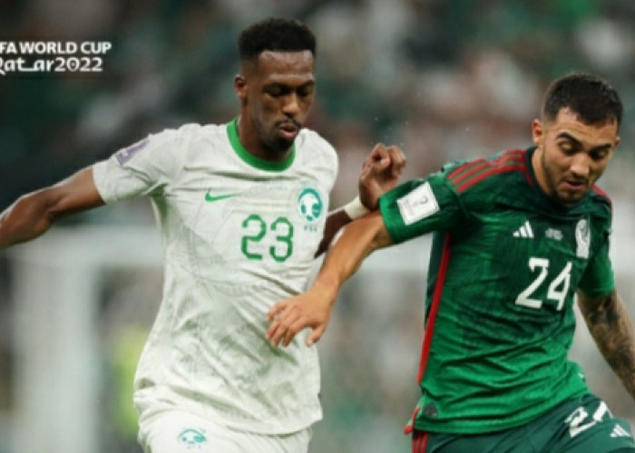 Hasil Arab Saudi vs Meksiko: Skor 1-2, Kemenangan yang Sia-sia