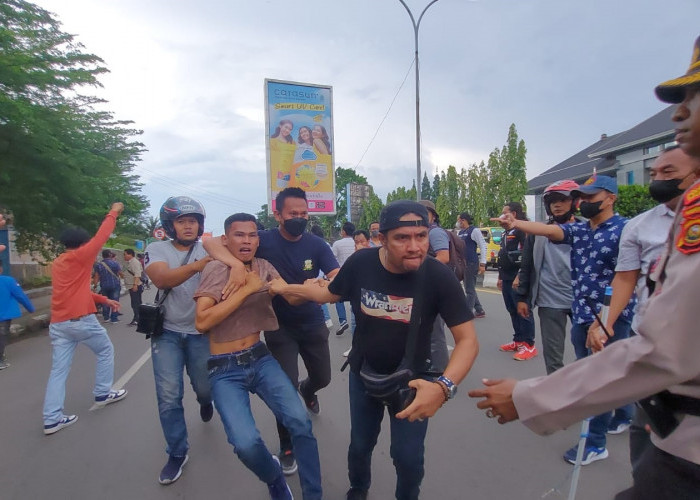 26 Pendemo di Palembang Ditangkap Polisi