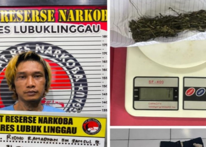 Warga Jambi Tertangkap Miliki Narkoba di Lubuk Linggau