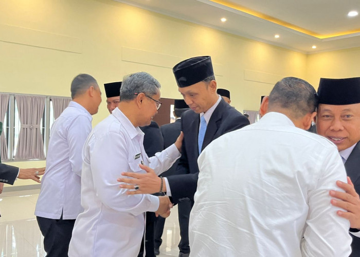 Kalapas Lubuk Linggau Hadiri Pelantikan Pejabat Manajerial dan PNS