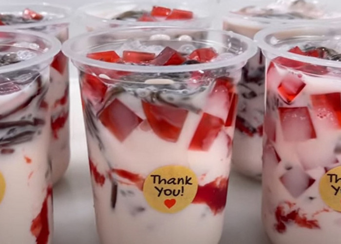 Inilah Resep dan Cara Membuat Es Jelly Drink yang Segar untuk Berbuka Puasa Ramadan, Yuk Dicoba!
