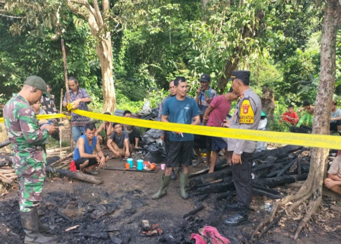 Sekeluarga di Lubuk Besar Mura Tinggal Pakaian di Badan, Rumah Kebakaraan Saat ke Kebun