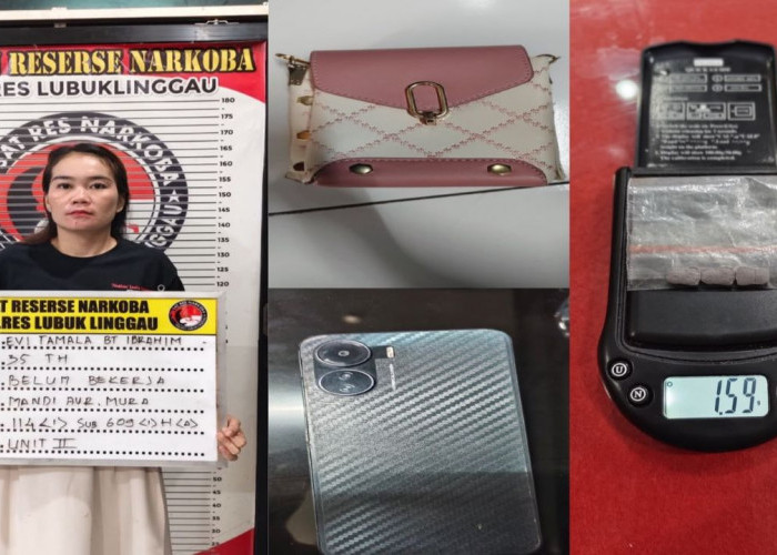 Evi Tamala Antarkan Ekstasi ke Lubuk Linggau, Ditangkap Polisi yang Menyamar