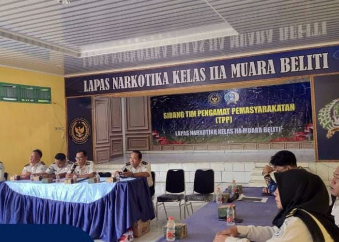Lapas Narkotika Muara Beliti Laksanakan Sidang TPP Secara Berkala