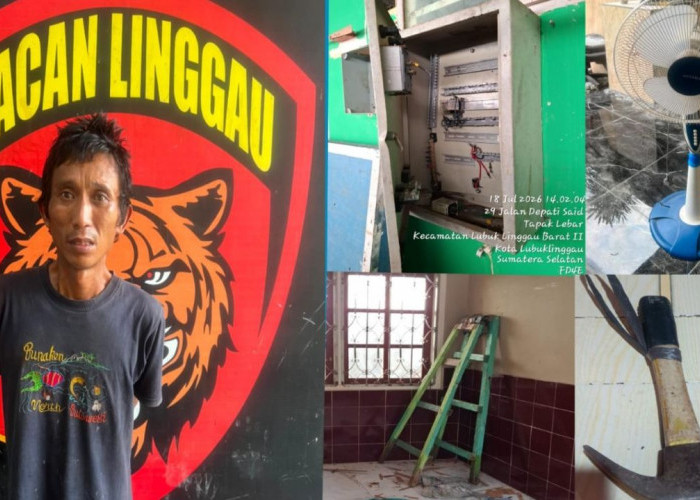 Setiap Hari Mencuri di Klinik Hapsari Medika Lubuk Linggau, Kerugian Mencapai Rp40 Juta