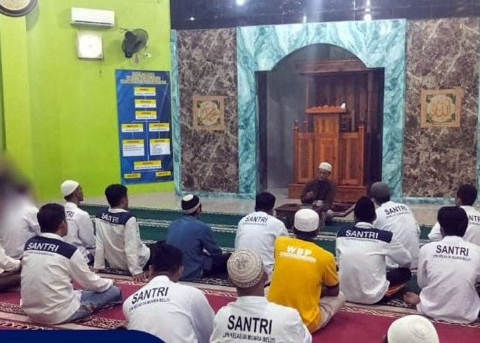 Lapas Narkotika Muara Beliti Gandeng Ponpes Darusallam Gelar Pembinaan Rohani Islam