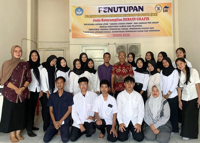 Pelatihan PKW Desain Grafis LPMIK SSU dan Linggau Pos Group Resmi Ditutup, Alumni Siap Kerja dan Berwirausaha