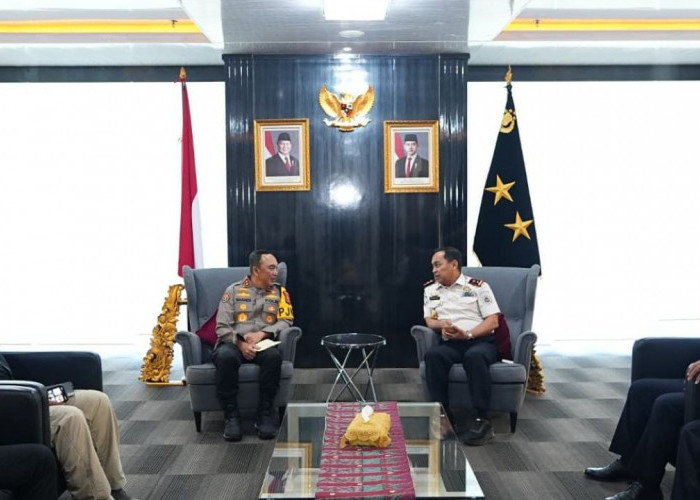 Kapolda Sumatera Selatan dan Kanwil Ditjenpas Evaluasi Kerusuhan di Lapas Narkotika Muara Beliti Musi Rawas