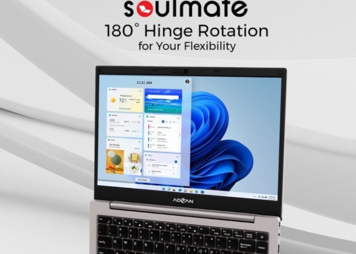 Rekomendasi Laptop Murah Cocok Untuk Kalangan Pelajar, Advan Soulmate Celeron N4020, Tanpa Bikin Kantong Jebol