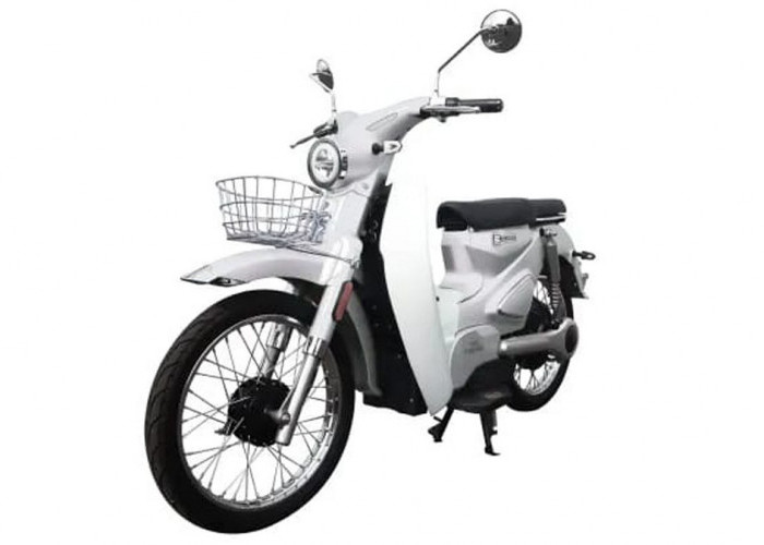 SM Sport E-Classic: Motor Listrik Bergaya Jadul Mirip Honda Super Cub, Cek Performanya di Sini