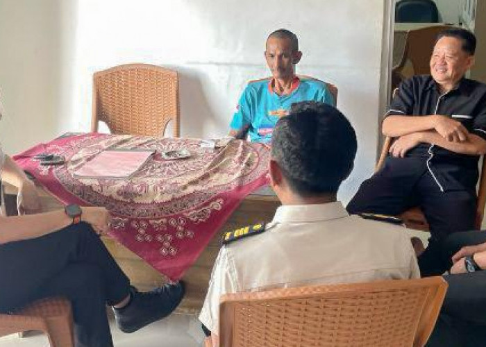 Perkuat Sinergi Desa Binaan, Lapas Narkotika Muara Beliti Kunjungi Kantor Desa Muara Beliti Baru