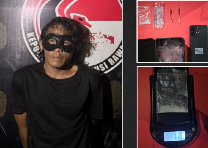 Edarkan Narkoba ke Buruh Sawit Musi Rawas, Polisi Amankan Tersangka dan Sabu