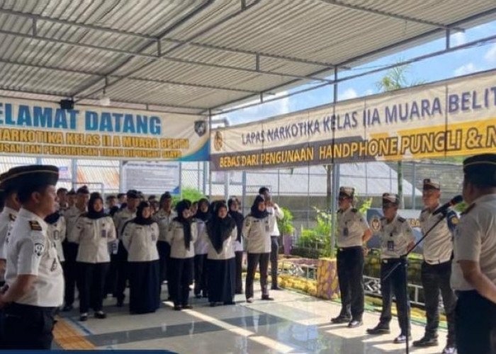 Tingkatkan Disiplin dan Integritas, Kalapas Narkotika Muara Beliti Berikan Penguatan Internal