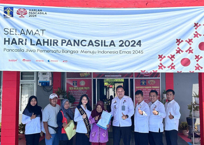 Anggota Persatuan Tuna Netra Indonesia Silahturahmi ke Bapas Kelas II Musi Rawas Utara
