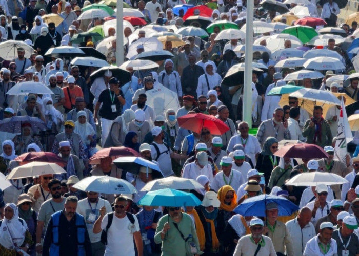 Paska Puncak Haji, Panas Ekstrem Terjang Arab Saudi, Jemaah Diminta Prioritaskan Kesehatan 