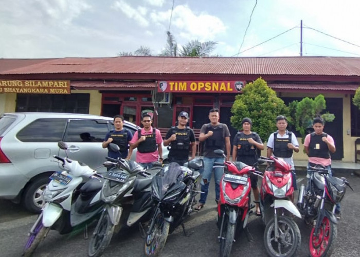 Diduga Terlibat Kepemilikan Sepeda Motor Bodong, Enam Pemuda Diamankan Satreskrim Polres Musi Rawas