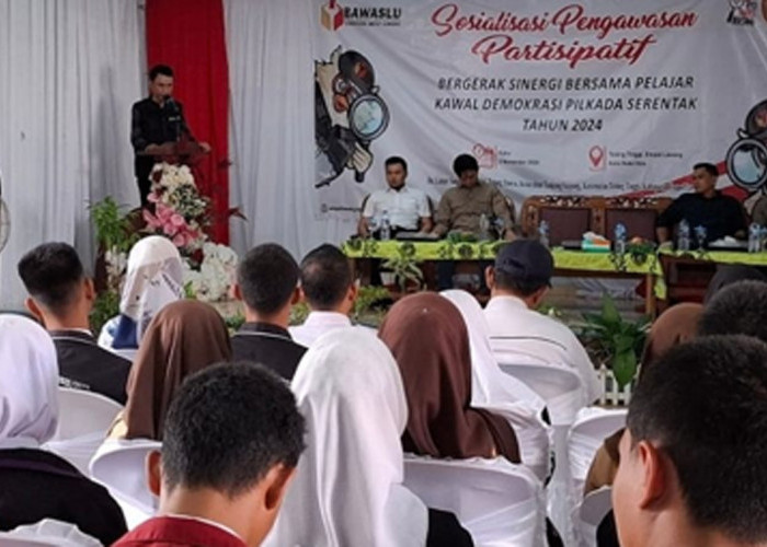 Bawaslu Empat Lawang Sosialisasi Pengawasan Partisipatif Kepada Pelajar, Ini Tema yang Diangkat 