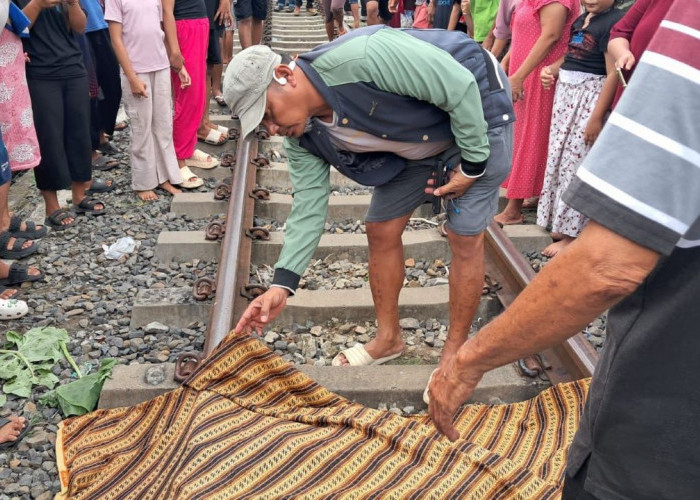 Sedang Santai Hisap Rokok di Rel KA, Disabilitas Lubuk Linggau Tewas Mengenaskan