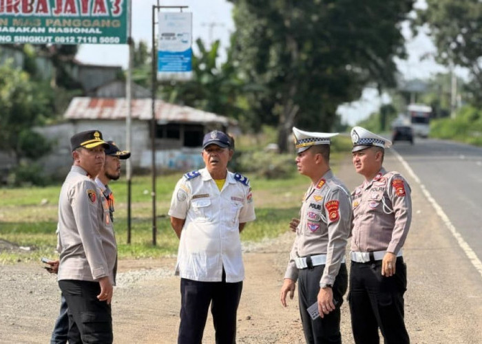 Polres Lubuk Linggau Pastikan Jalur Mudik di Lubuk Linggau Aman dan Nyaman