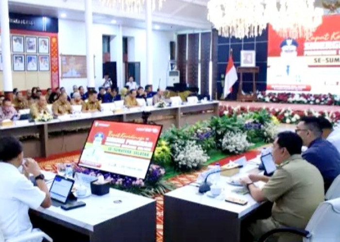 Kadis PMD Musi Rawas Hadiri Rakor Sinergi Program Pengentasan Kemiskinan Tahun 2025