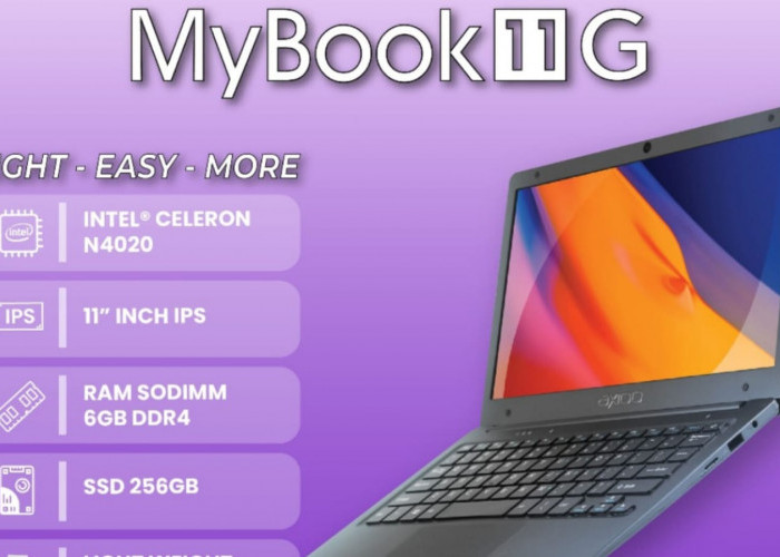 Rekomendasi Laptop Dari Harga Rp3Juta Sekarang Cuma Jadi Rp2Jutaan, Axioo MyBook 11G Intel Celeron Dual Core