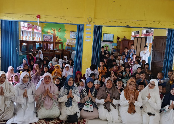 Pesantren Ramadan SD Negeri 23 Lubuk Linggau Berakhir, Ditutup dengan Kegiatan Tausiyah dan Berbagi